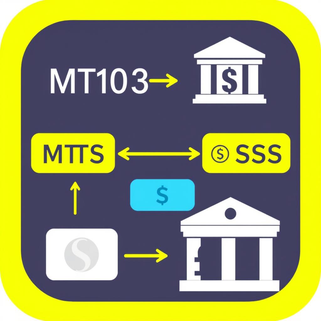 MT103 Cash Transfer SWIFT message format in SQR400 Bank Flash