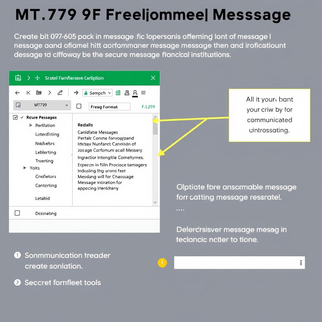 MT799 Free Format Message creation in SQR400 interface MT799 Free Format Message creation in SQR400 interface