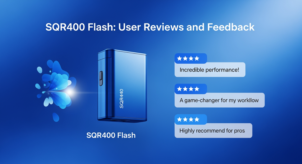 SQR400 Flash user reviews
