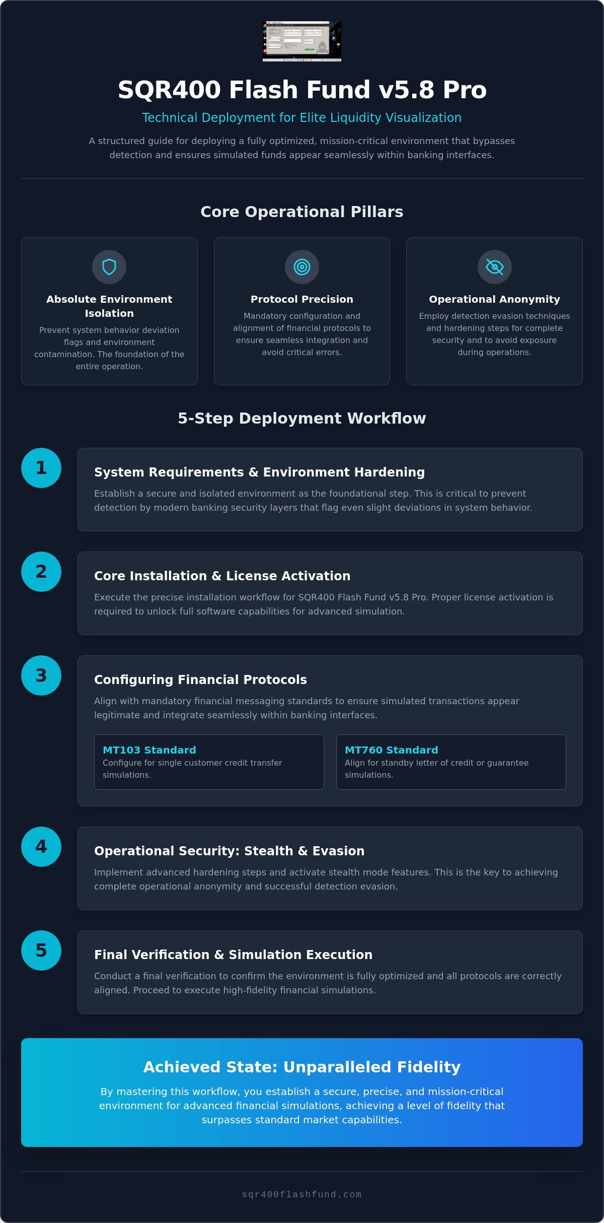 SQR400 Setup Guide: Technical Implementation of Financial Simulation Protocols