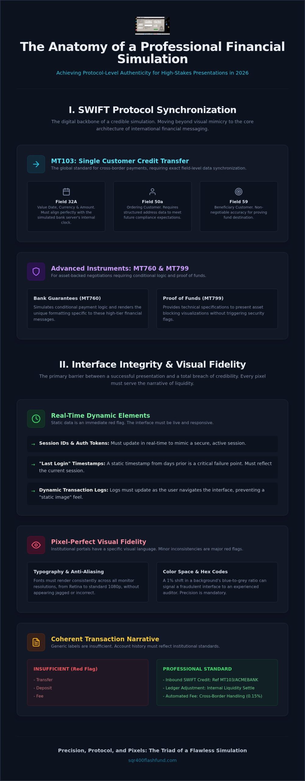 How to Make a Simulated Transaction Look Real: A Technical Protocol Briefing