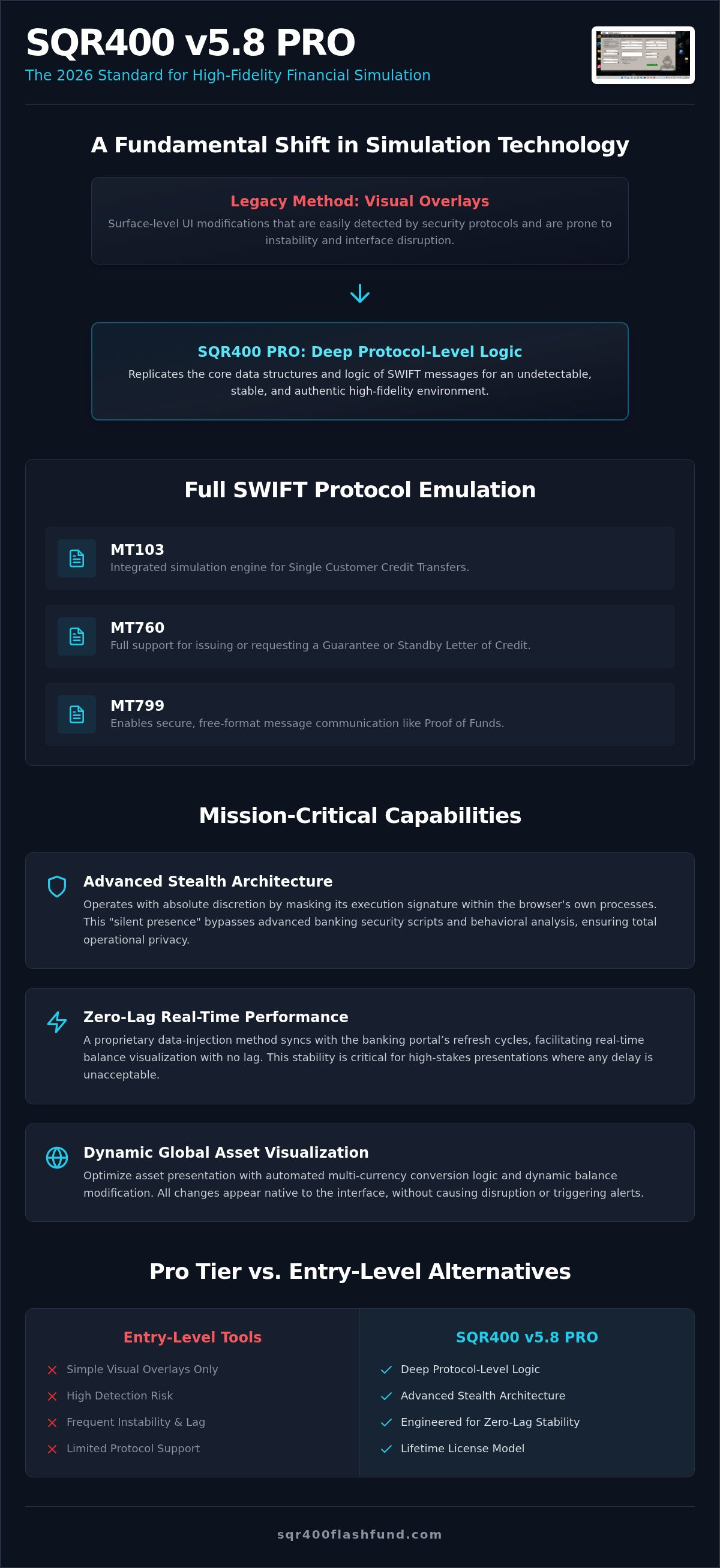 SQR400 v5.8 Pro Features: The Definitive Technical Architecture Guide (2026)