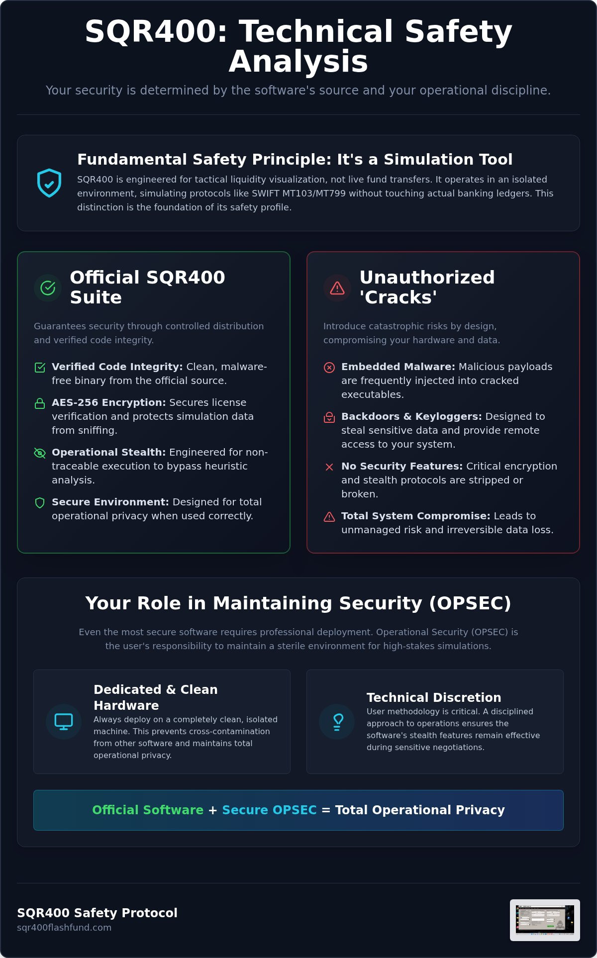 Is SQR400 Safe to Use? A Technical Integrity and Security Analysis (2026)